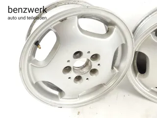Mercedes W202 W208 4x Alufelge Dicastal 7x15 ET37 KBA 45200 ✔️ - Bild 2