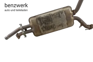 Mercedes SL R107 C107 SLC V8 Mittelschalldämpfer Flammrohre Auspuff 1074912701 - Bild 10