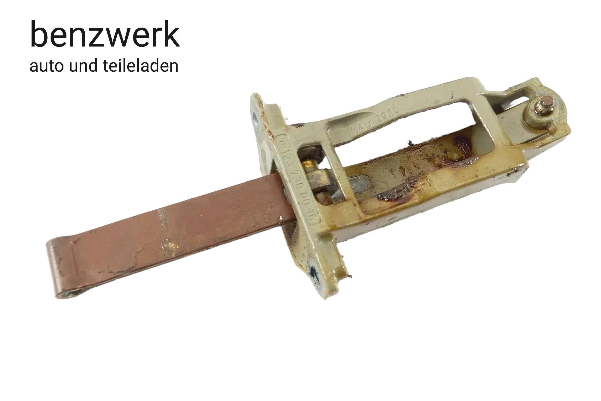 Mercedes W123 S123 Türfangband Türbremse Türhalter hinten 1237300016✔️ - Bild 1