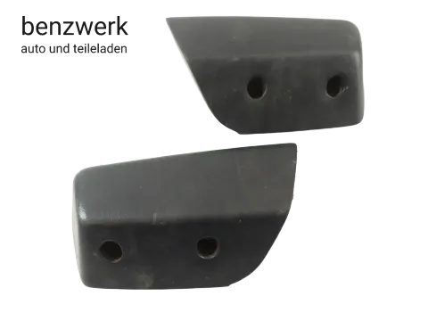 Mercedes W124 Coupe C124 2x Armlehne hinten rechts links schwarz✔️