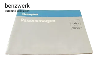 Mercedes W126 W123 W201 Serviceheft Checkheft Wartungsheft 2015841395 ✔️ - Bild 1