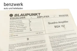 Blaupunkt Quadro-Amplifier BQA 107 Bedienungsanleitung ✔️ - Bild 2