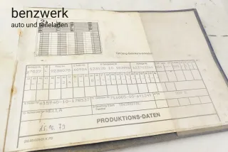 Mercedes W123 Diesel Serviceheft Checkheft Bordbuch 1235844693 ✔️ - Bild 8
