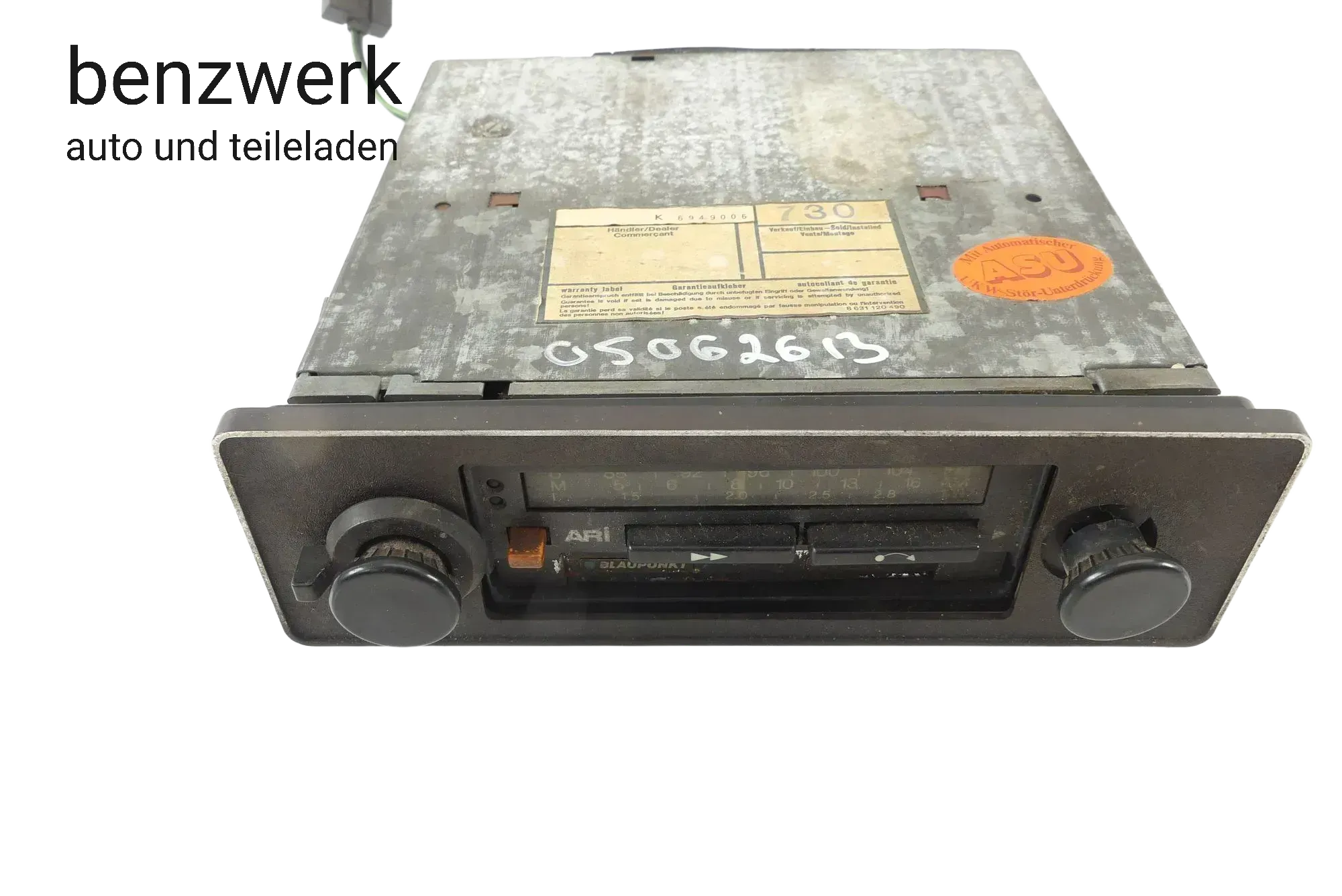 Oldtimer Youngtimer Autoradio Blaupunkt ARI ✔️ - Bild 1