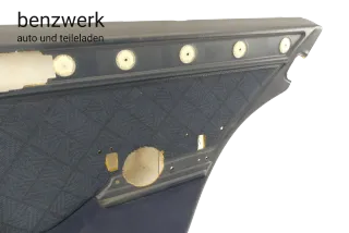 Mercedes W124 Kombi S124 Mopf2 Türverkleidung hinten rechts Stoff blau ORIGINAL - Bild 4