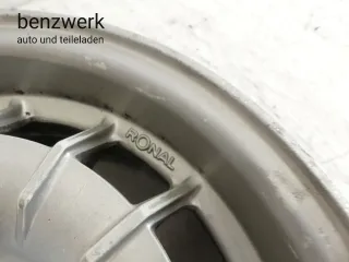 Mercedes W126 R107 1x Ronal Alufelge Barockfelge 6,5x14 ET30 KBA40162 - Bild 5