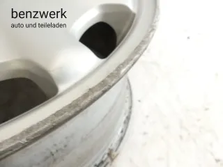 Mercedes W210 W202 1x Gullideckel Alufelge ORIGINAL 7,5x16 ET41 2104010602 ✔️ - Bild 5