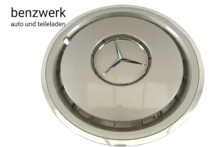 Mercedes W201 W124 1x Radkappe 15 Zoll Chromrand NEU ORIGINAL NOS 1244010924 ✔️ - Bild 1
