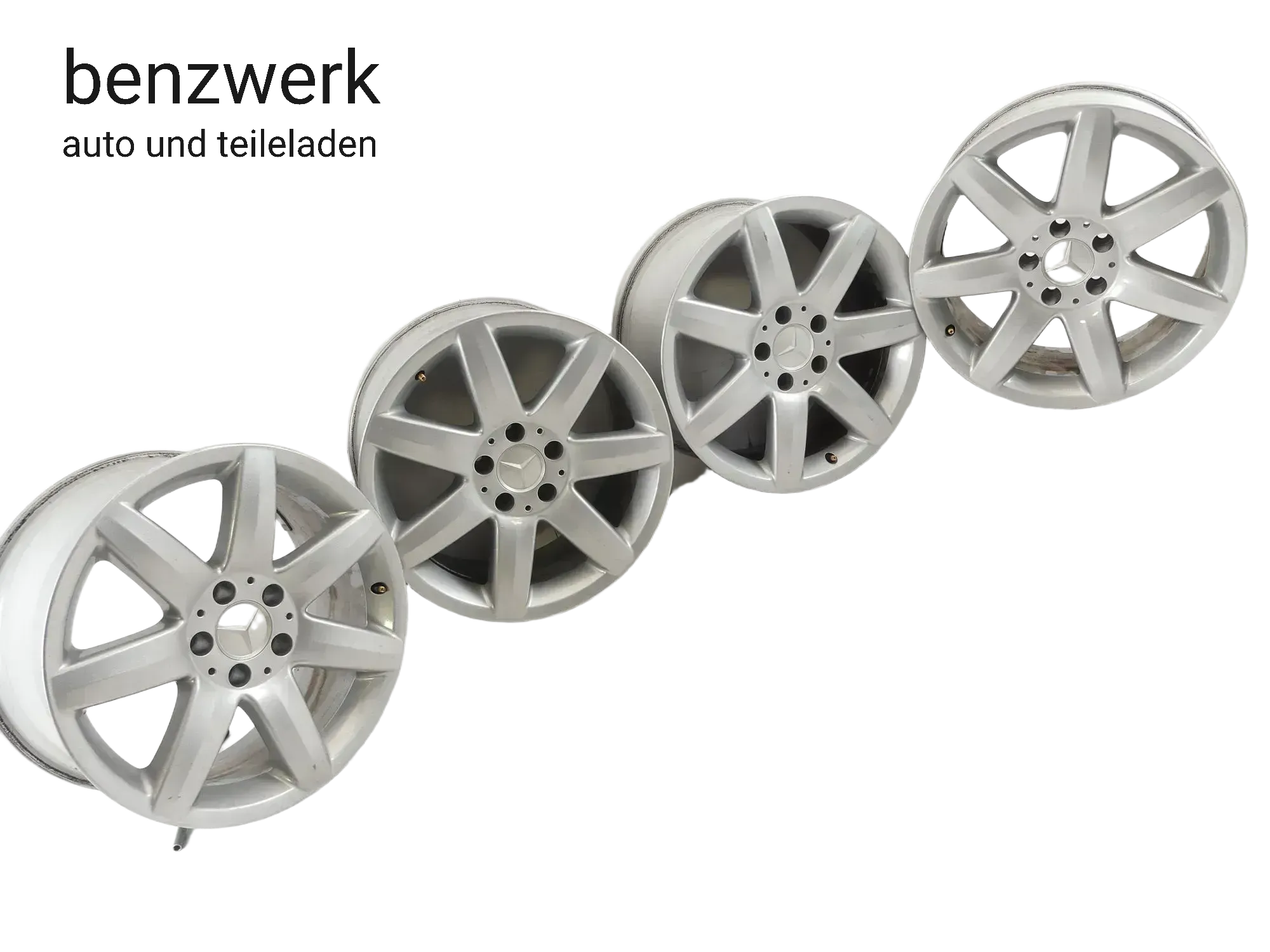 Mercedes SL R230 4x Alufelge 8,5x17 ET35 2304010902 ✔️ - Bild 1