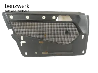 Mercedes W124 Türverkleidung vorne links Stoff karo schwarz  ✔️ - Bild 1