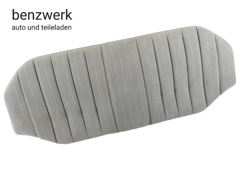 Mercedes W124 1. Serie Mopf 0 Sitzfläche hinten Sitz Rücksitzbank Stoff grau