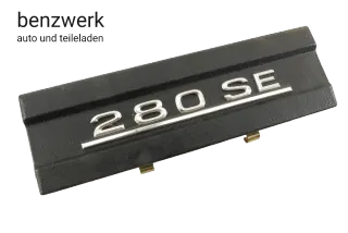 Mercedes W108 280SE Radioblende schwarz ORIGINAL ✔️ - Bild 1