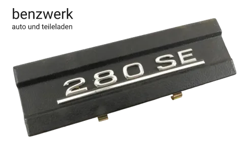 Mercedes W108 280SE Radioblende schwarz ORIGINAL ✔️