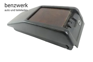 Mercedes W124 Rollobox Wurzelholz schwarz ORIGINAL 1246800852 ✔️ - Bild 7