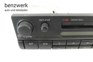 Oldtimer Youngtimer Autoradio Kassette VW Alpha CC ✔️ - Bild 2