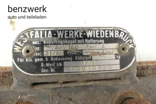 Westfalia Kugelkopf Anhängerkupplung AHK Anschraubplatte für Transporter 321168 - Bild 4