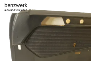Mercedes W124 Mopf1 Türverkleidung vorne rechts Stoff schwarz ORIGINAL - Bild 4