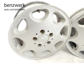 Mercedes W124 4x Alufelge ORIGINAL 8-Loch 6,5x15 ET44 1244011202 ✔️ - Bild 2