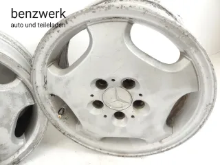 Mercedes W202 W208 W210 4x Alufelge 7x16 ET37 2084010102 ✔️ - Bild 5