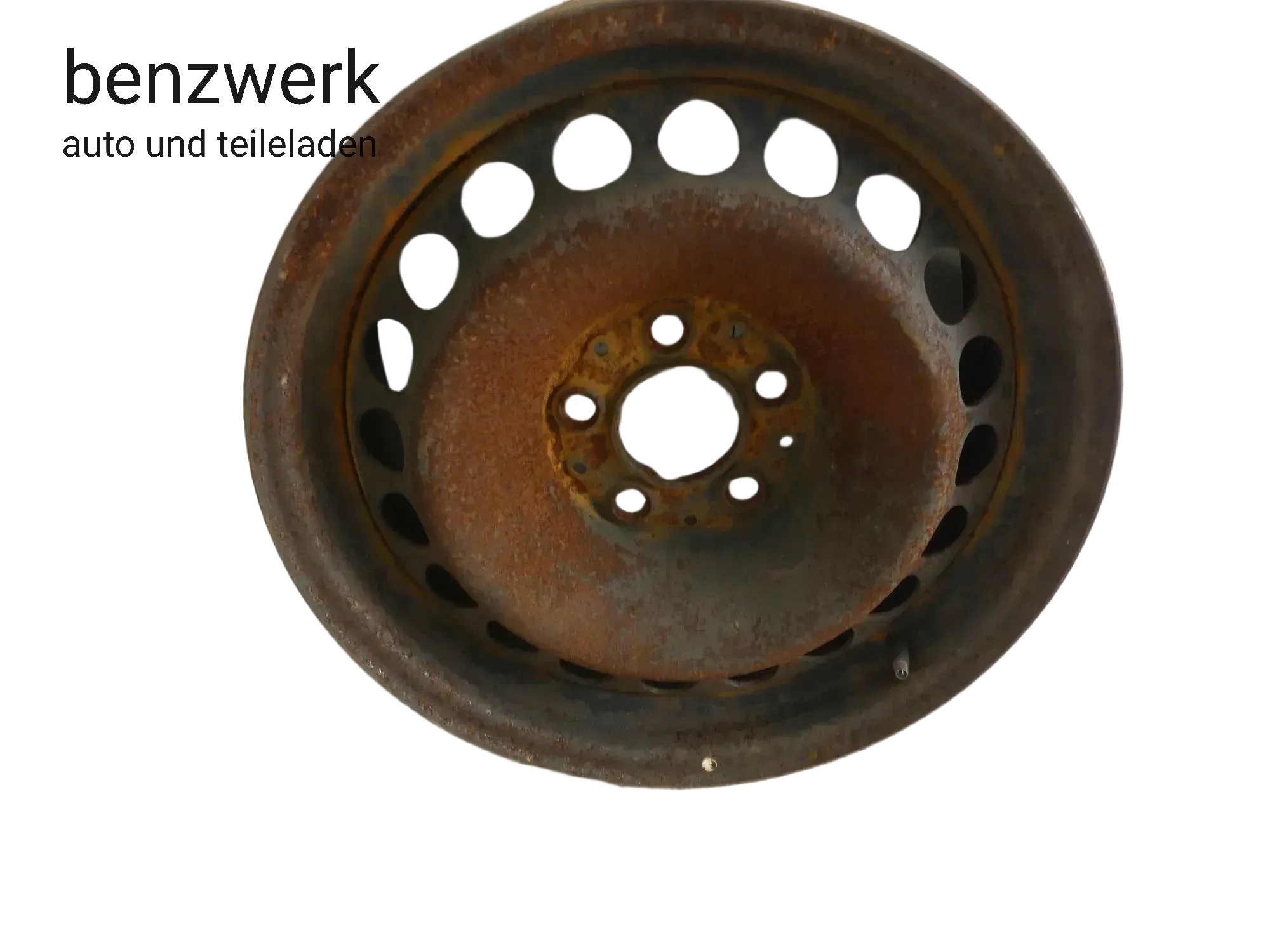 Mercedes W210 1x Stahlfelge ORIGINAL 7,5x16 ET41 2104000802 ✔ - Bild 1