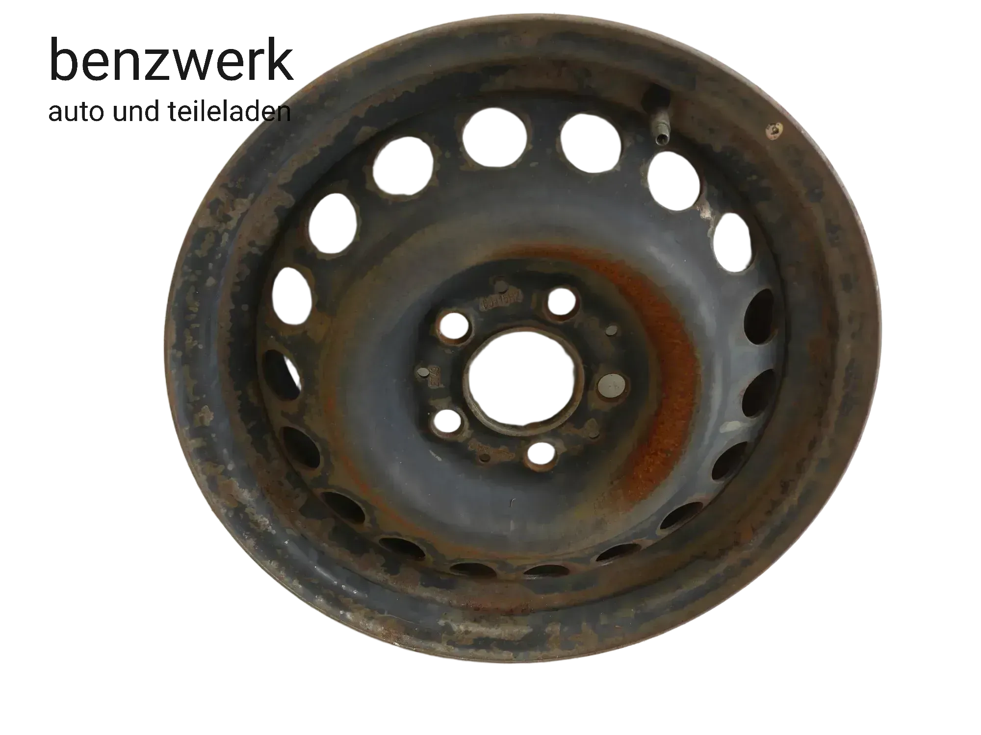 Mercedes W124 W201 1x Felge Stahlfelge 6x15 ET49 1244000602 - Bild 1