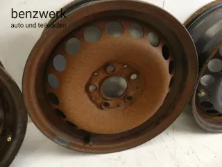 Mercedes W169 W245 4x Stahlfelge 6x15 ET44 1694000402 KROMAG 8245 ✔️ - Bild 3