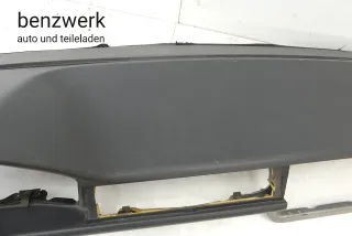 Mercedes W124 MOPF Armaturenbrett schwarz für Holzleisten ✔️ - Bild 4