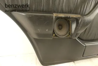 Mercedes W124 S124 Mopf Türverkleidung Leder schwarz hinten links ✔️ - Bild 5