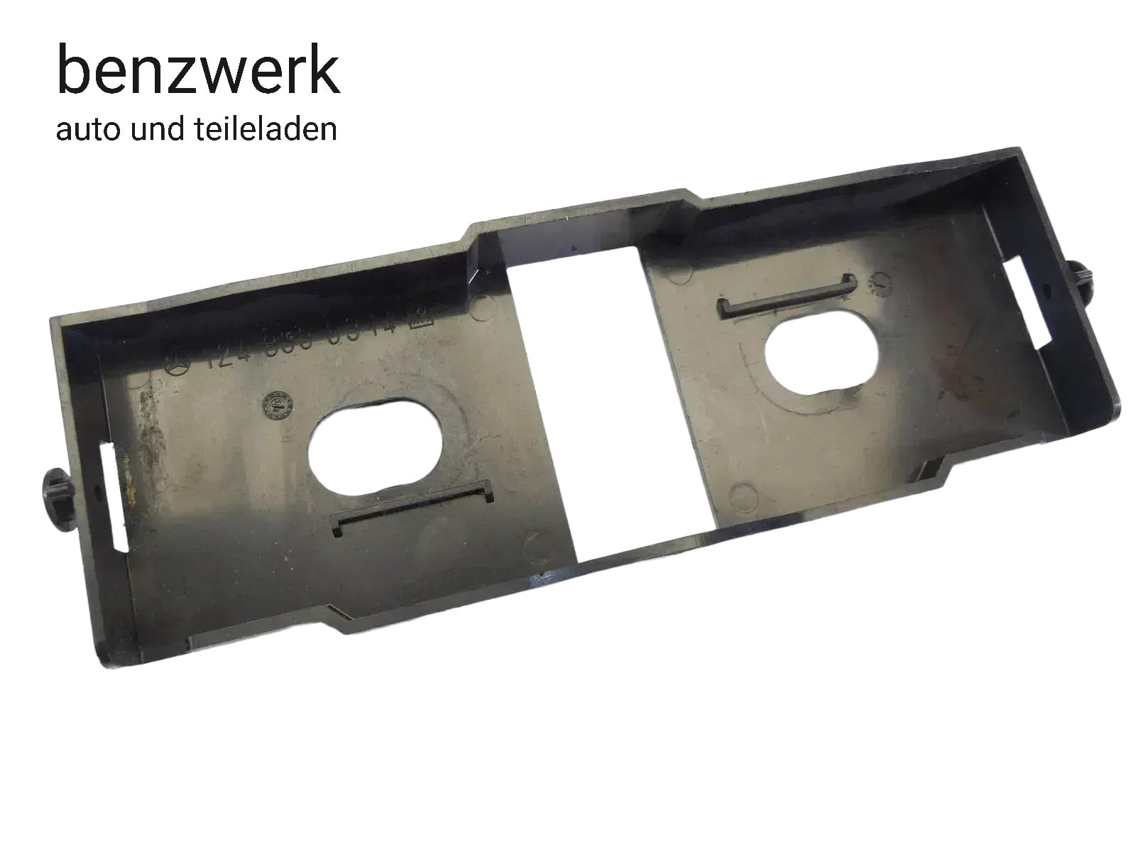 Mercedes W124 Halter Rahmen Heizungsbedienteil ORIGINAL 1248330314 - Bild 1