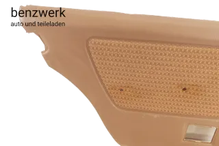 Mercedes W123 1.Serie 280 Türverkleidung hinten links braun tabak Stoff Rhombe - Bild 3