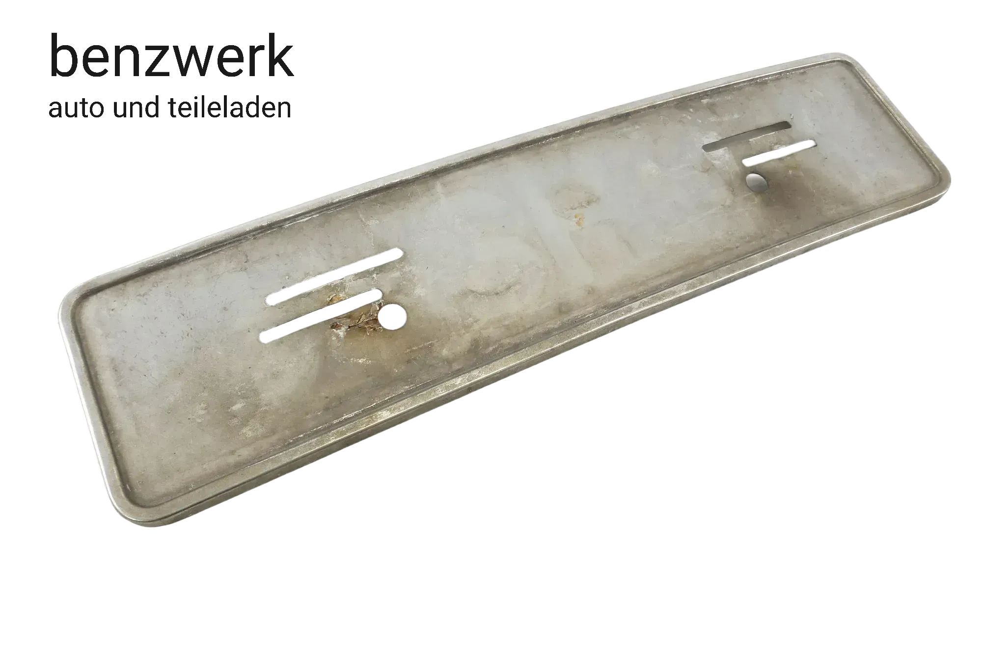 Mercedes W123 W116 W107 W107 Unterlage Kennzeichen vorne ORIGINAL  ✔️ - Bild 1