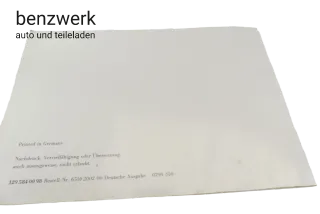Mercedes W124 R129 W201 Zusatzanleitung Touring Garantie 1295840098 ✔️ - Bild 3