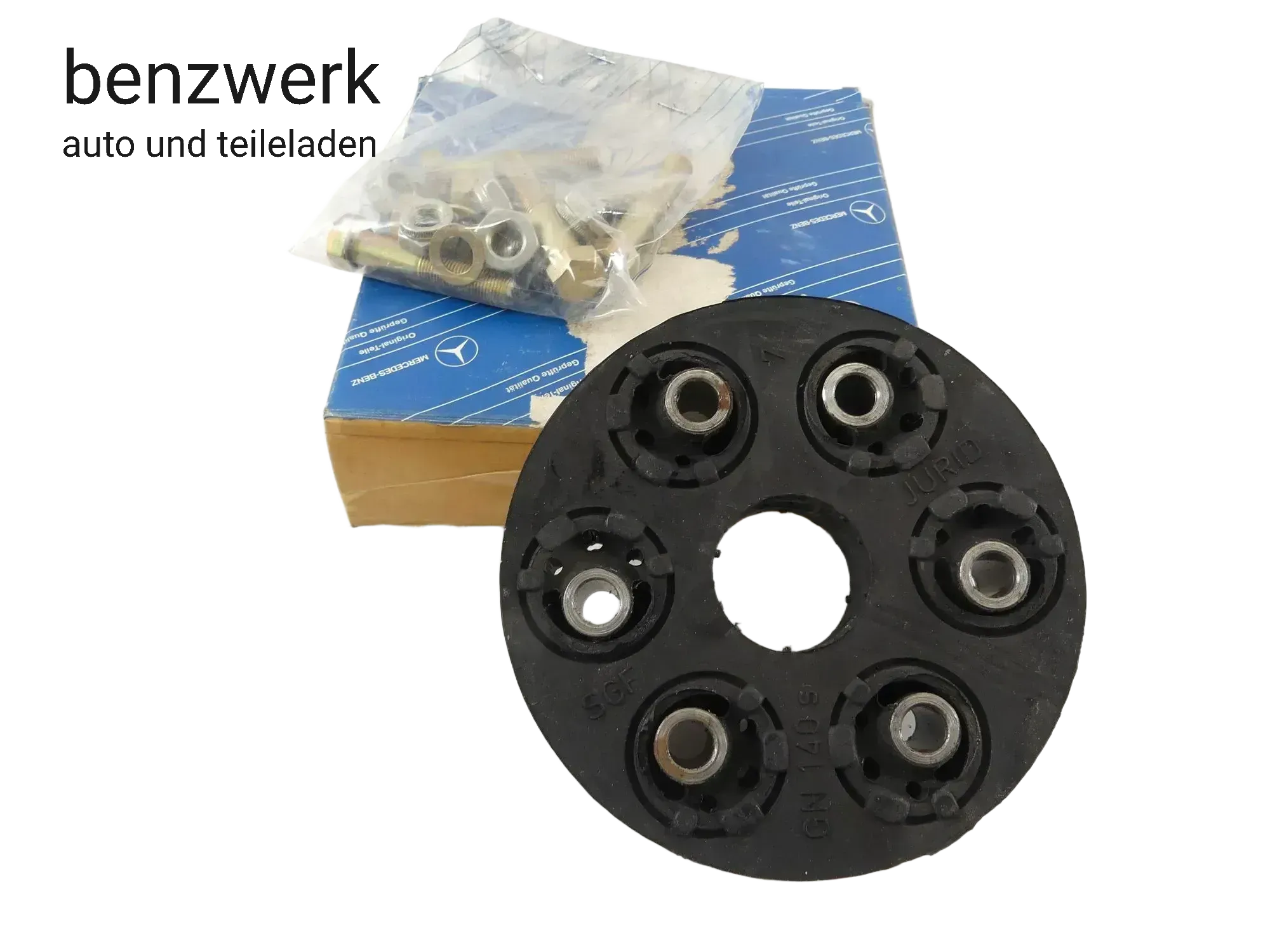 Mercedes W123 W126 R107 Gelenkscheibe Hardyscheibe ORIGINAL NOS 1264100115 - Bild 1