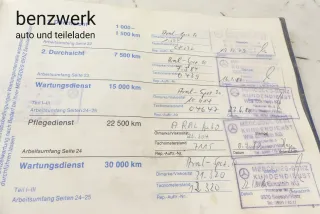 Mercedes W123 Diesel Serviceheft Checkheft Bordbuch 1235844693 ✔️ - Bild 5