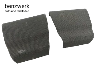 Mercedes W124 Kombi S124 2x Abdeckung Lautsprecher hinten links rechts schwarz - Bild 1