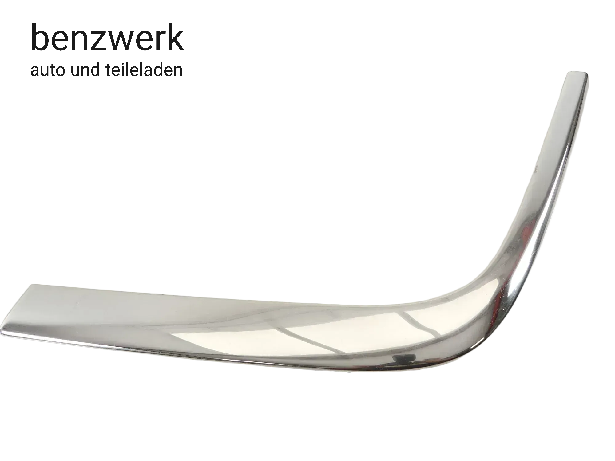 Mercedes W210 Chromblende Stoßstange vorne links ORIGINAL 2108800536 ✔️ - Bild 1