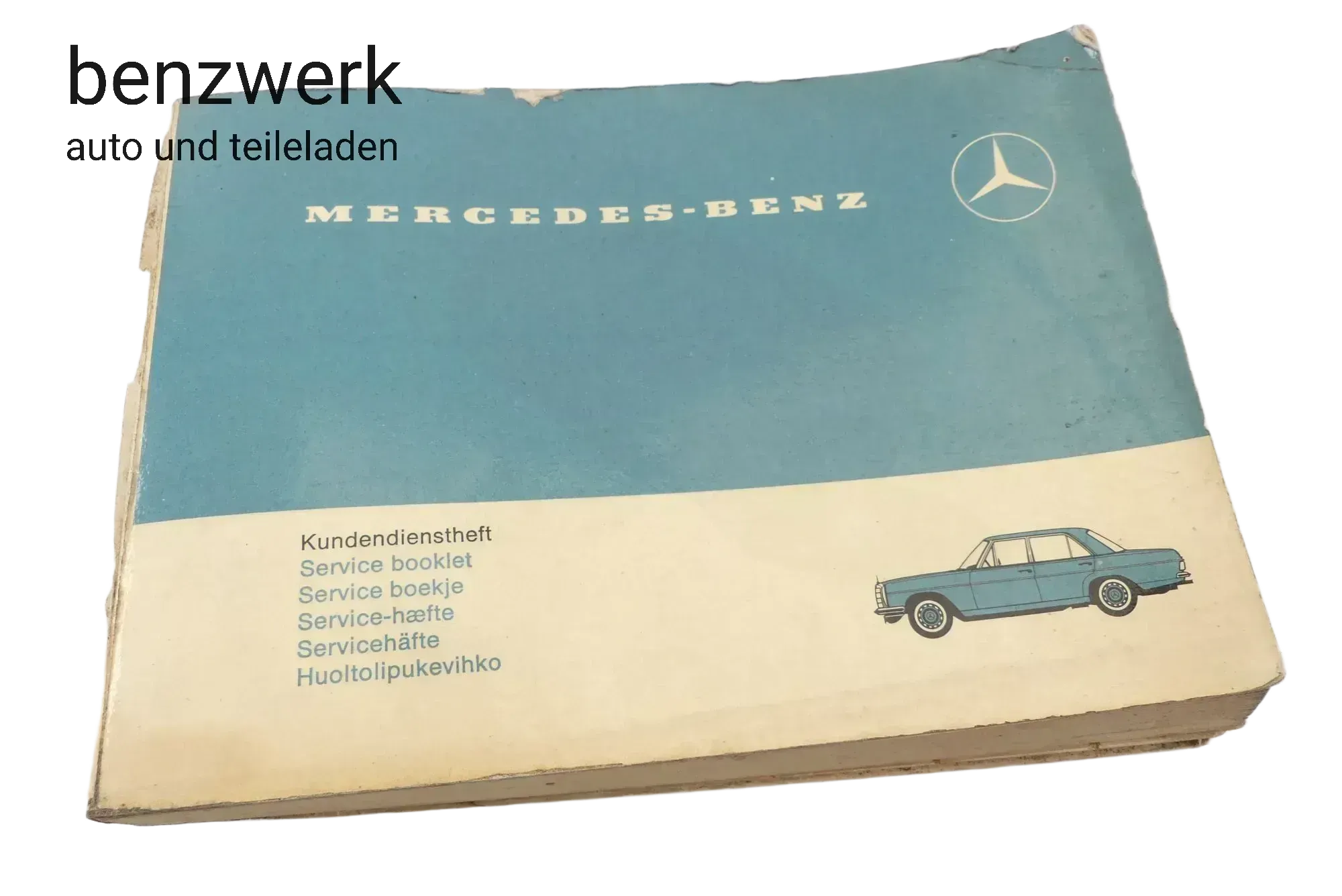 Mercedes W114 W115 W108 Serviceheft Kundendienstheft Bordbuch 0005841495 ✔️ - Bild 1