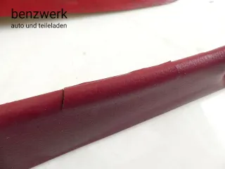 Mercedes SL R107 2x Abdeckung Hardtop links rechts rot 1076900135 1076900235✔️ - Bild 4
