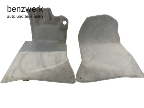Mercedes W124 Teppich Velour grau vorne links rechts 1246801740 1246801840 ✔️