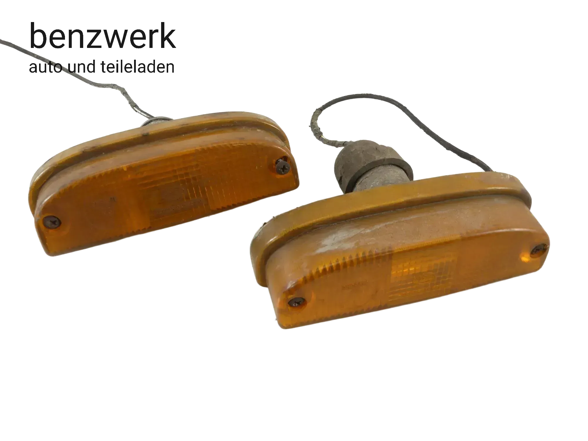 Opel MANTA A B Kadett C 2x Blinker Stoßstange vorne HELLA ✔️ - Bild 1
