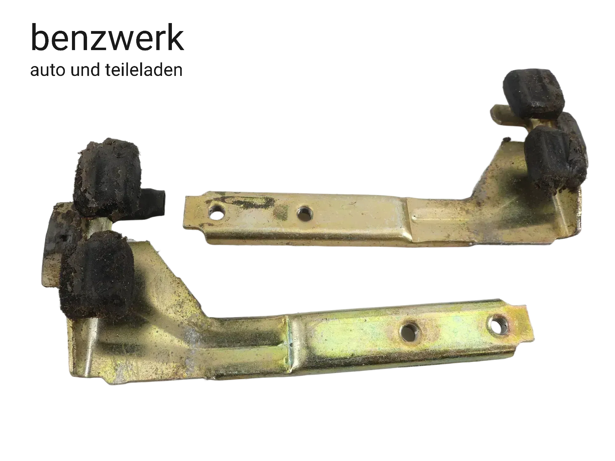 Mercedes W201 W124 W126 2x Winkel Halter Schiebedach 1267820512 1267820612 ✔ - Bild 1