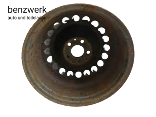 Mercedes W210 1x Stahlfelge ORIGINAL 7,5x16 ET41 2104000802 ✔ - Bild 3