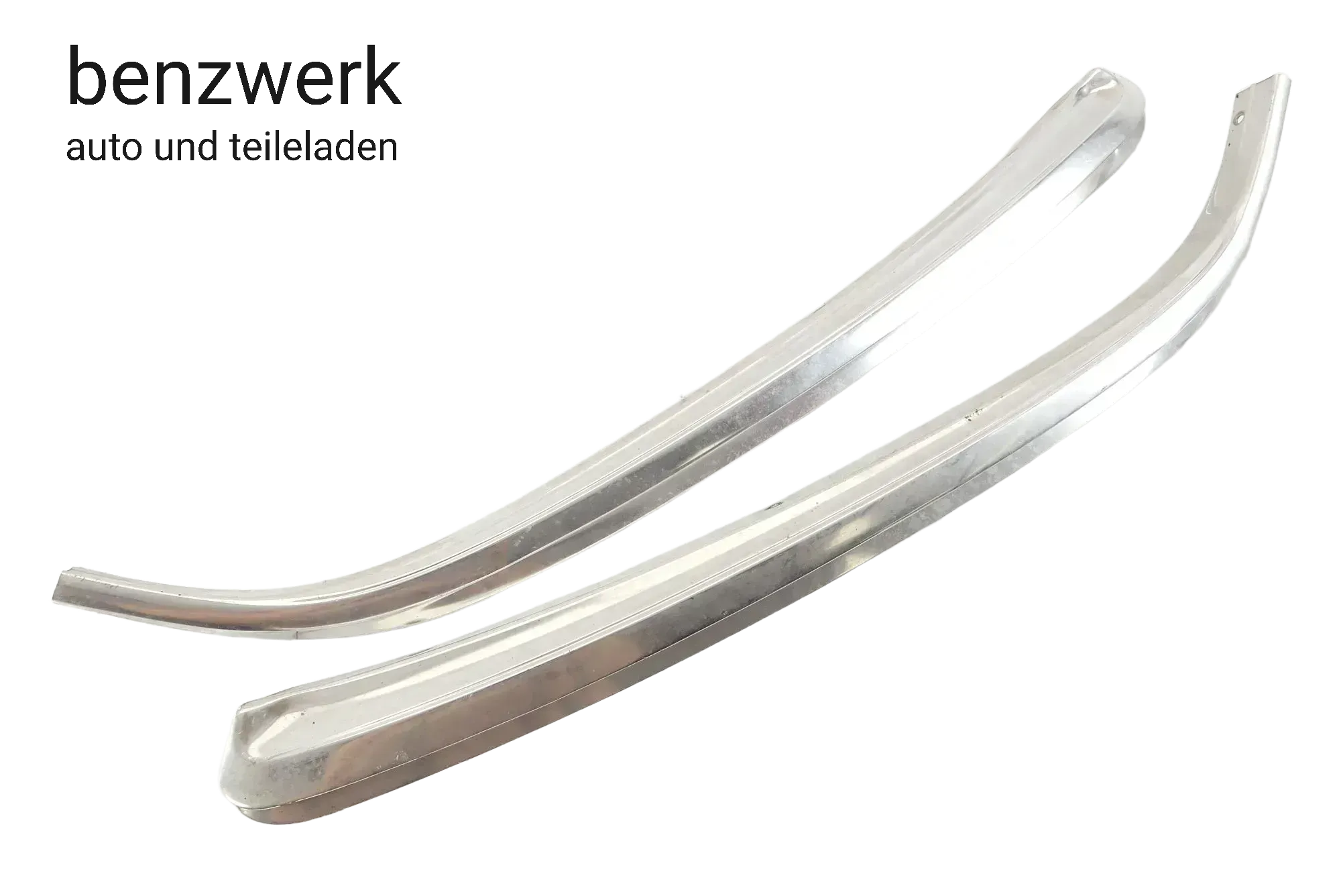 Mercedes W116 2x Einfassung Fenster C-Säule 1166980189 1166980289✔️ - Bild 1