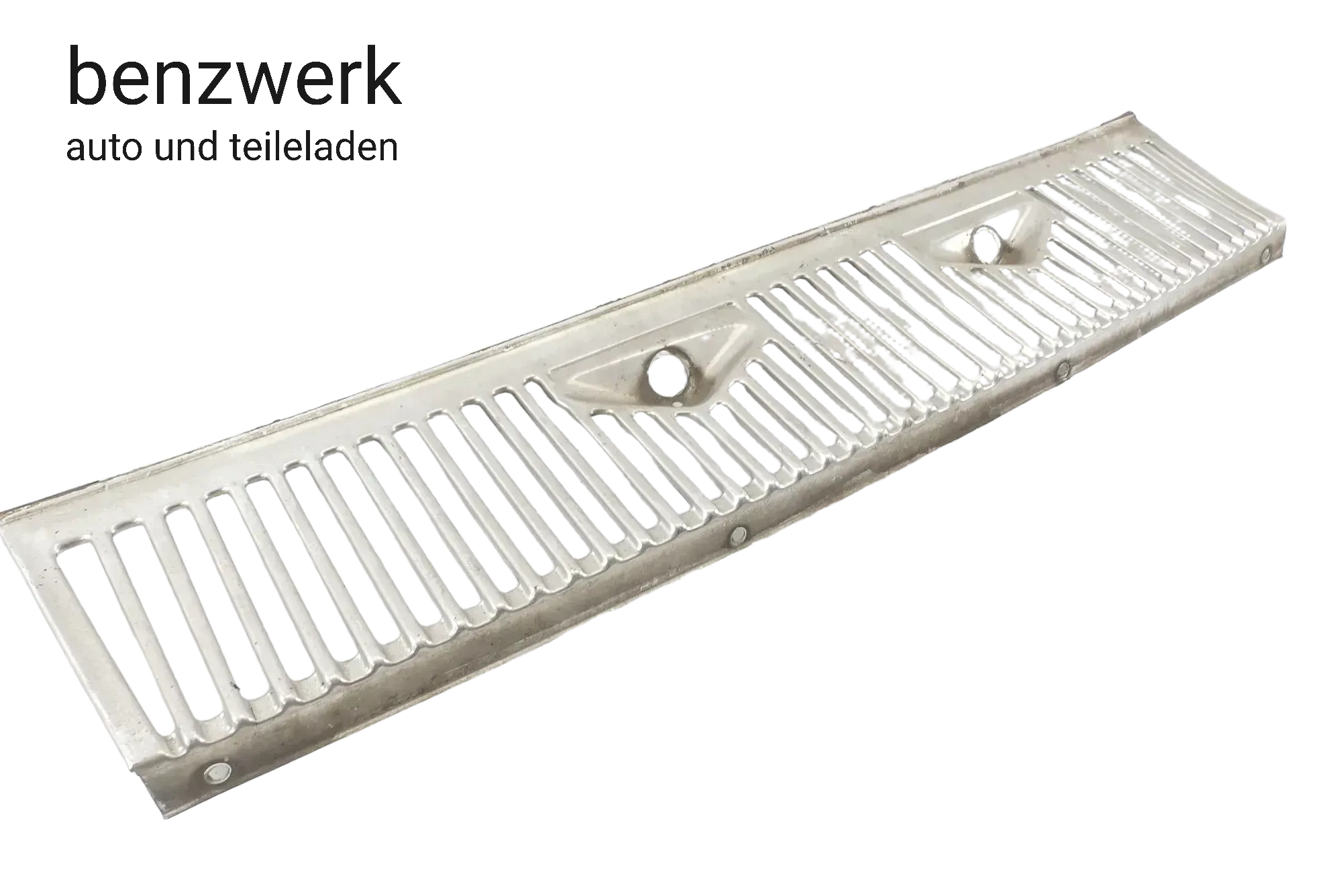Mercedes W116 Lufteinlass Gitter Frontscheibe Wasserkasten ORIGINAL 1168360165 - Bild 1