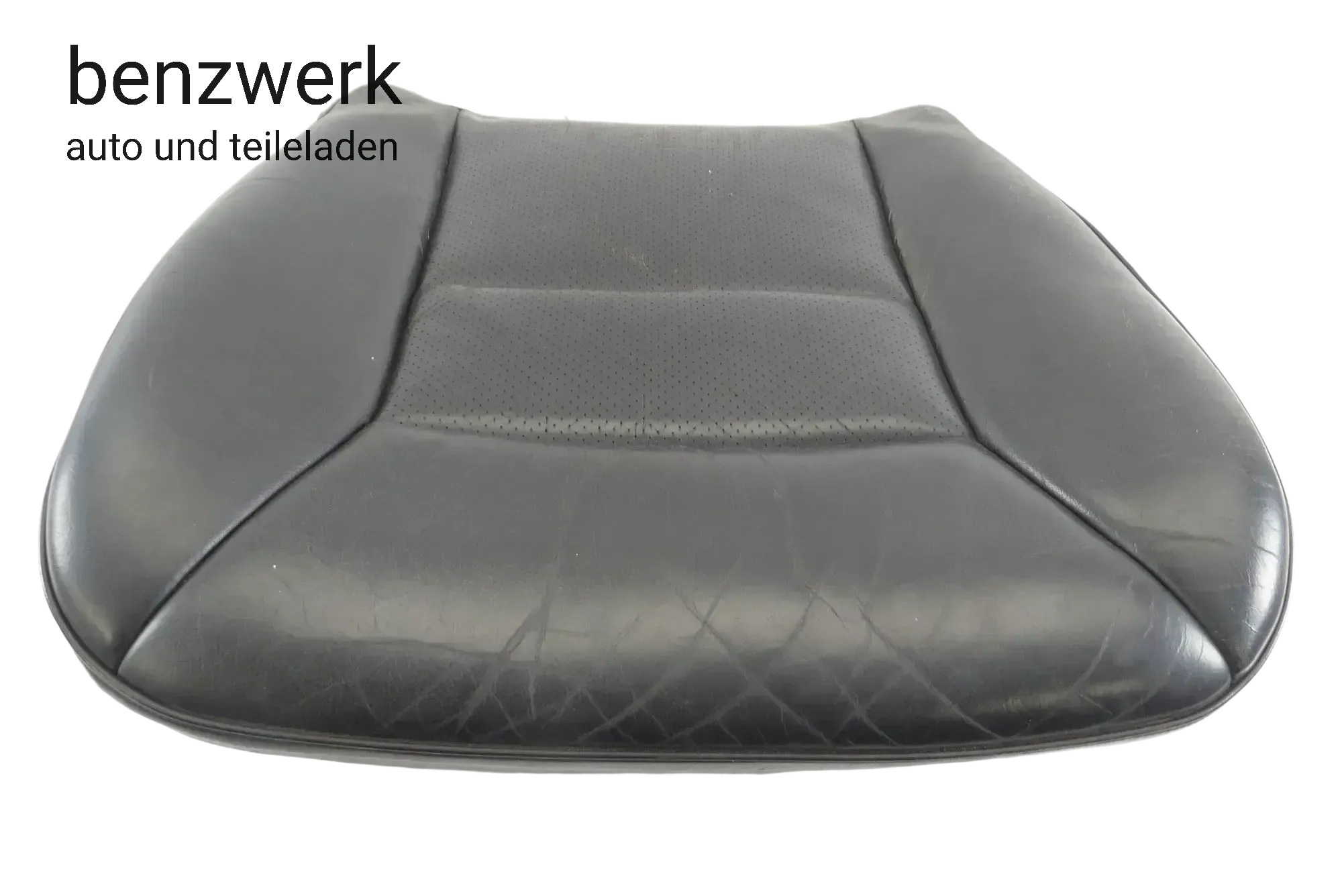 Mercedes W124 Sitzfläche Sitz vorne Leder schwarz 1249102350 ✔️ - Bild 1