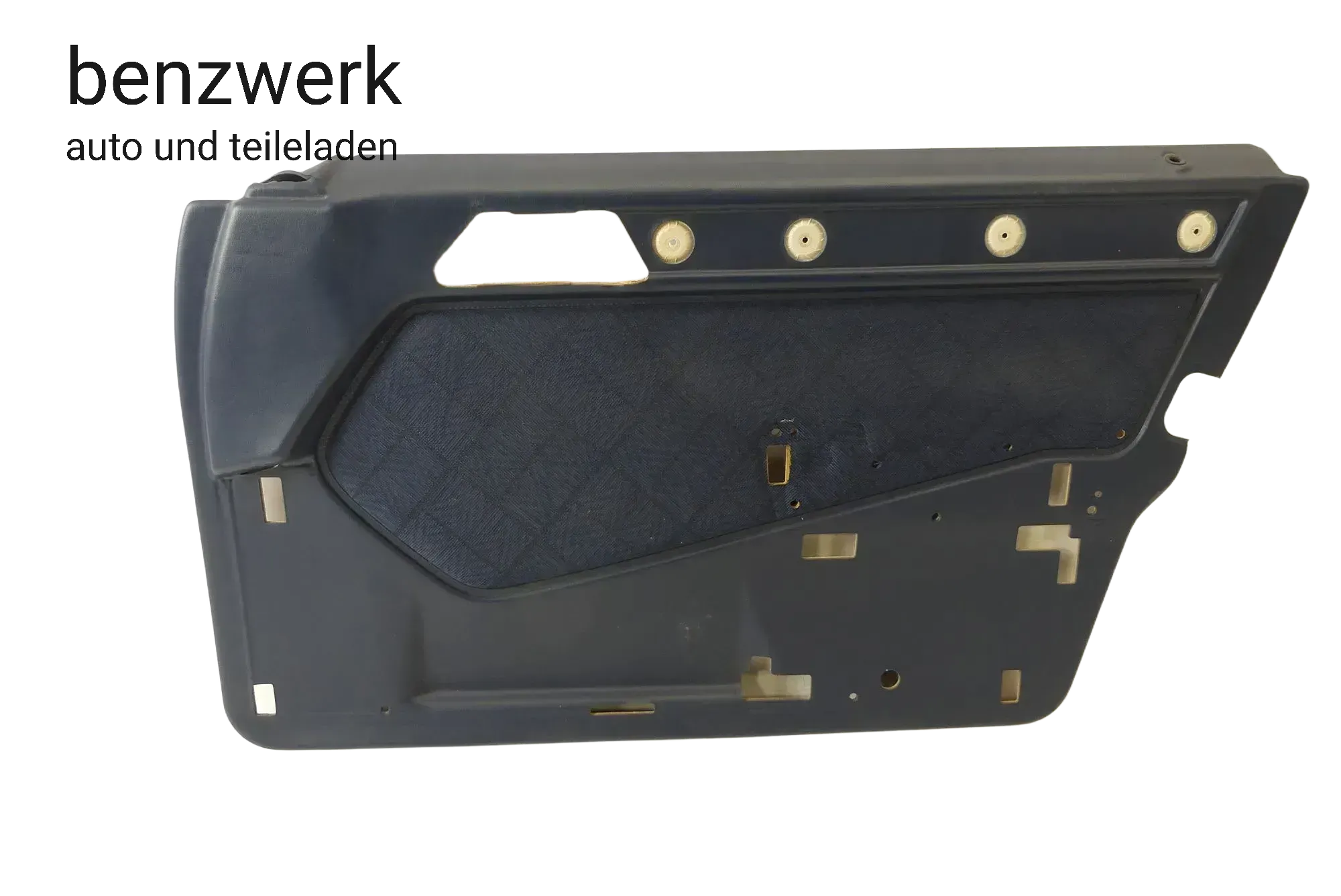 Mercedes W124 Kombi S124 Mopf2 Türverkleidung vorne rechts Stoff blau ORIGINAL - Bild 1