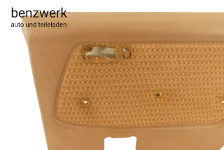 Mercedes W123 1.Serie 280 Türverkleidung hinten rechts braun tabak Stoff Rhombe - Bild 3