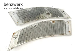 Mercedes W123 1. Serie Chromlüftungsgitter links rechts 1238360665 1238360565 - Bild 6