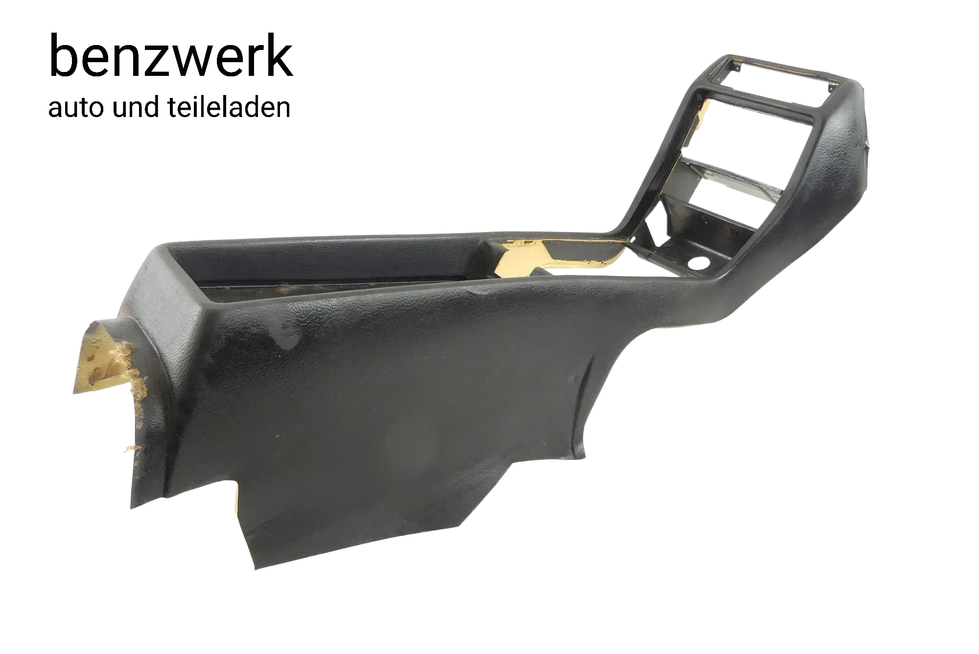 Mercedes W123 C123 S123 1. Serie Mittelkonsole ORIGINAL Schwarz - Bild 1