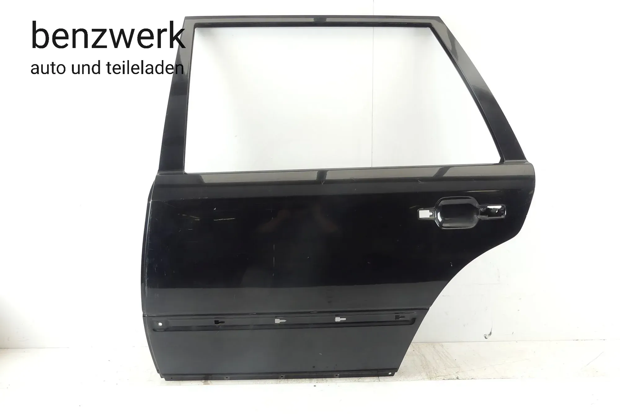 Mercedes W124 S124 Kombi Tür hinten links 040 schwarz ORIGINAL 1247301905 - Bild 1